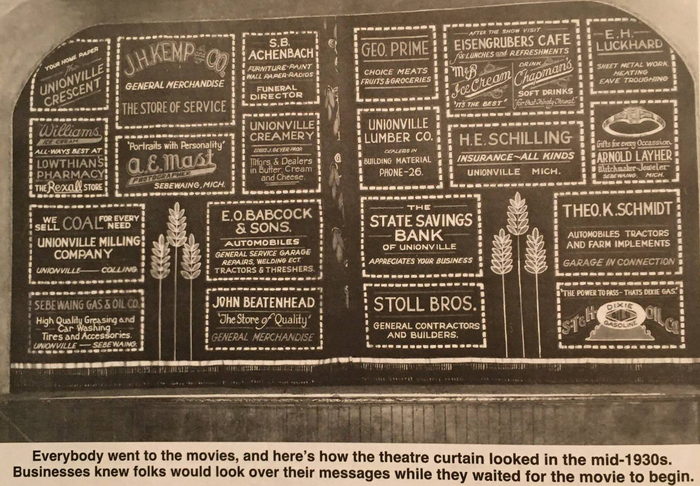 Radio Theater - Photo Of Old Theater Curtain (newer photo)